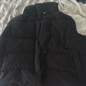 Men's Black Puffer Jacket